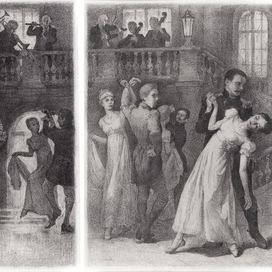 Иллюстрация к роману Э.Т.А. Гофмана "Житейские воззрения кота Мурра"