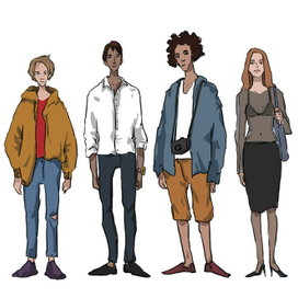 Дизайн персонажей 