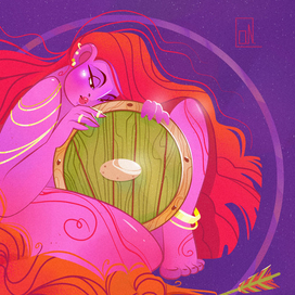 девушка со стрелой