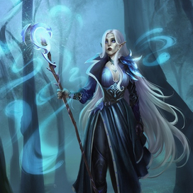 Мой персонаж. Иллюстрация к ДнД