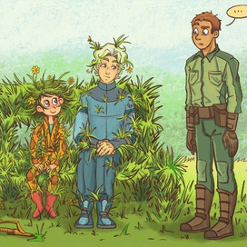 Киберканикулы - цветы жизни