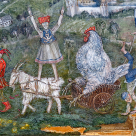 Скоморохи. (фрагмент 2)