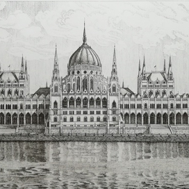 Здание парламента Венгрии в Будапеште