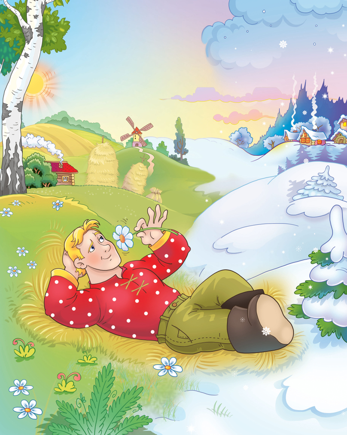 Иллюстрации для детского журнала 3/9 Ц