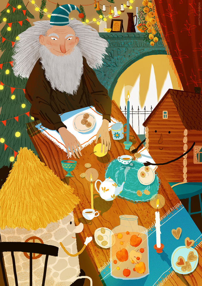 Иллюстрация для детского стихотворения