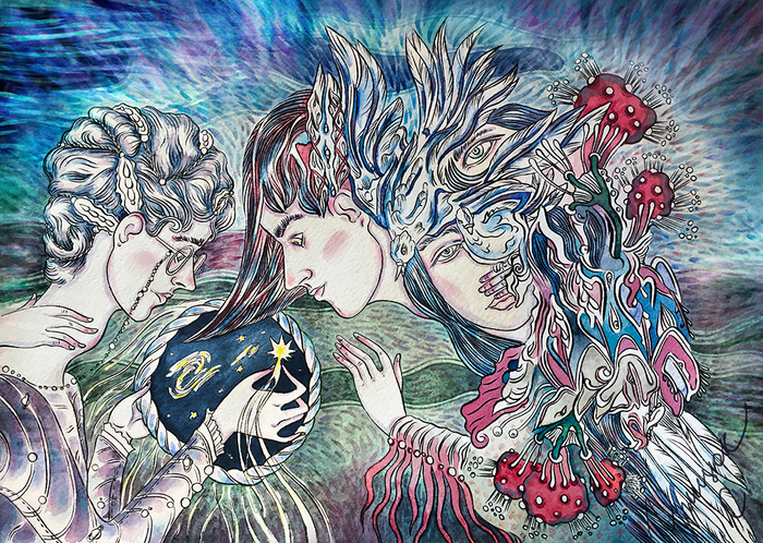 Черная курица