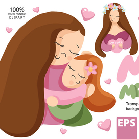 Мама вектор