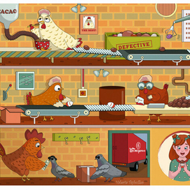 Иллюстрация. Фантазии на тему Киндеров