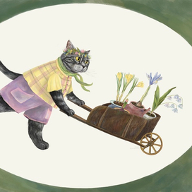 "Весне дорогу" - иллюстрация марта`23