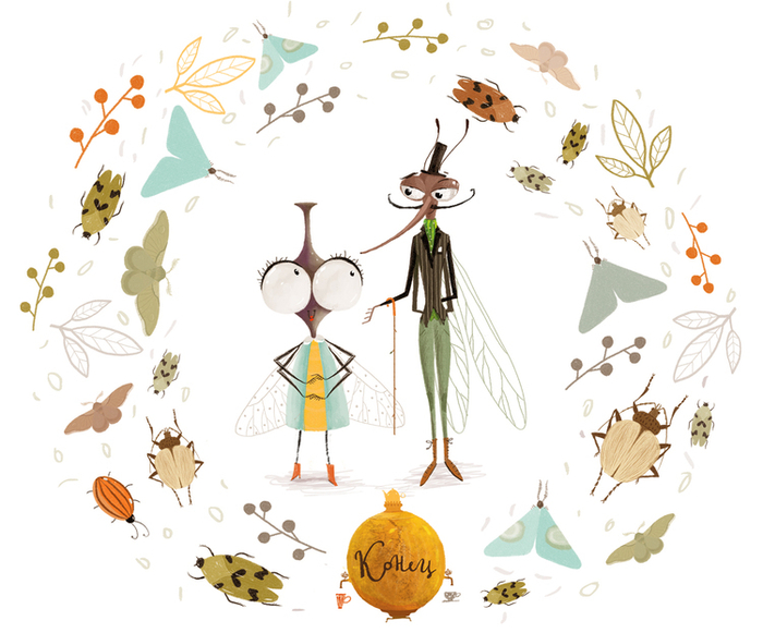 Муха-цокотуха. 