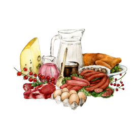 Иллюстрация для магазина фермерских продуктов