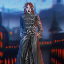 мужчина стоит