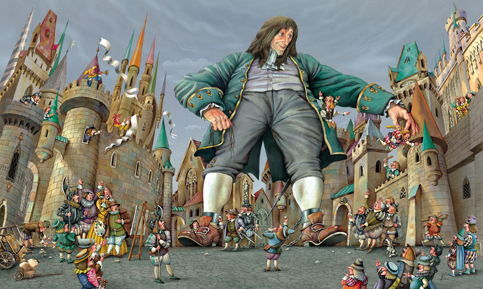 "Гулливер в стране лилипутов"