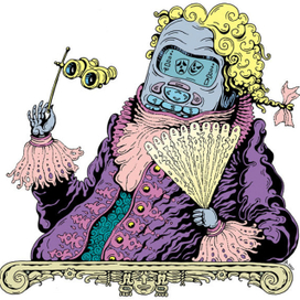 иллюстрация в журнал TimeOut)