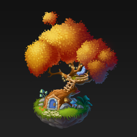 Game art - Tree