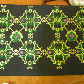 Роспись по ткани.