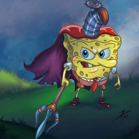 Evil Spongebob