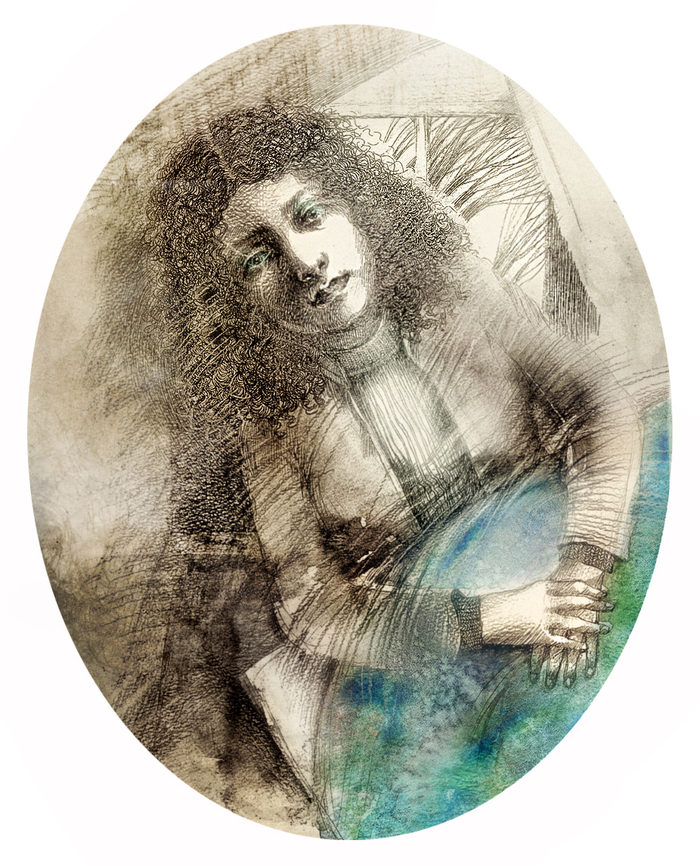 Отрез на платье (Портрет Сони)