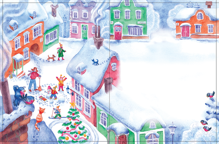 Где-то в заснеженном городе