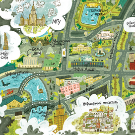 Панорама Москвы