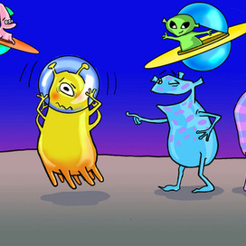 инопланетяне приколисты