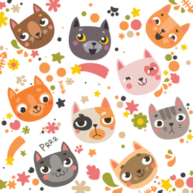 Very cute cats. Очень милые коты