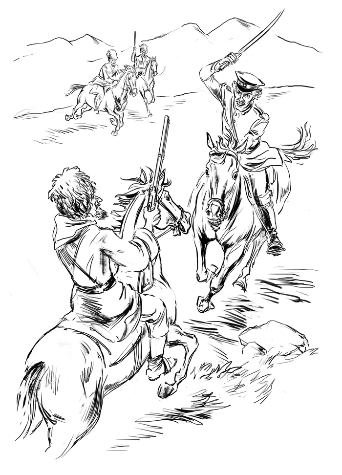 Кавказский пленник 1 Толстой