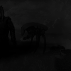 Чёрное место.