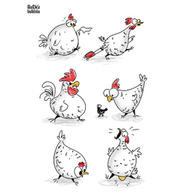 Курочки на свободе