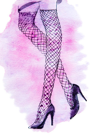 Fishnet socks