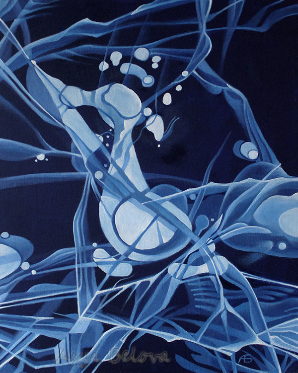 Лёд Байкала. Март