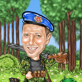 Цифровой шарж 