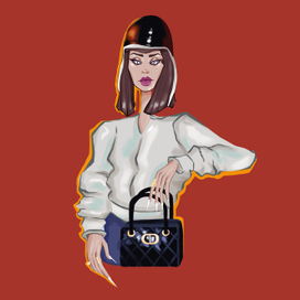 Dior. Fashion illustration. 