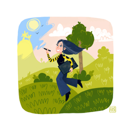 Иллюстраторша 