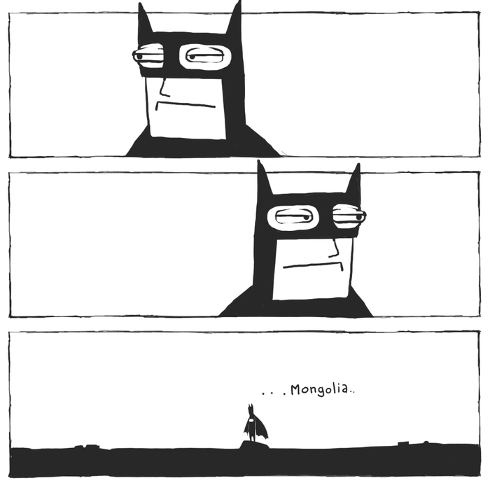 Удивительные приключения бетмена в Монголии