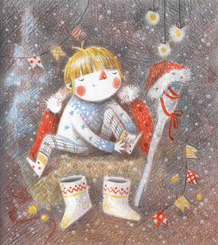 Дед Мороз подросток