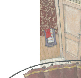 Иллюстрация к сказке Джанни Родари "Все началось с крокодила"