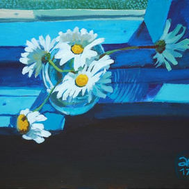 Ромашки. Из серии "Деревенское меню". 