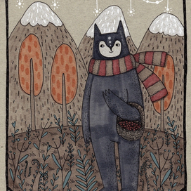 собиратель лесных ягод