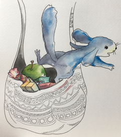 Иллюстрации к приключениям шиншиллы Вени (Книга 3)