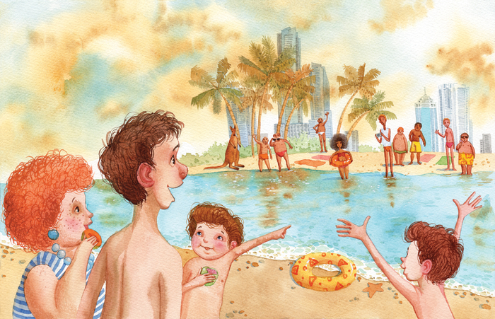 а мимо берега мчались лазурные моря