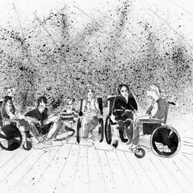 Ребята-инвалиды в планетарии