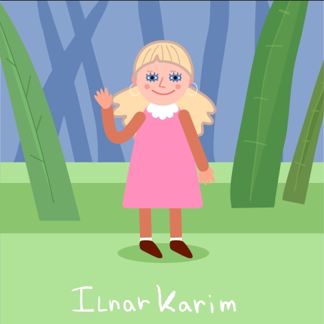 девочка из моей новой книжки