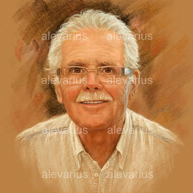 портрет (пастель)