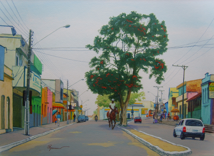 Улочка в Жоао Пессоа