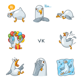 Чайка Джо для ВКонтакте