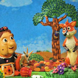 Герои армянских сказок, сделанные из пластилина