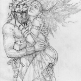 Outline characters to the "Aeneid" Kotlyarevsky.