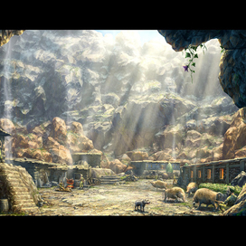 Санитары Подземелий_локация "Горный кишлак"