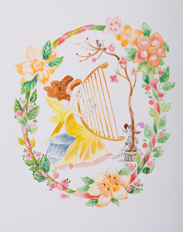 Феечка-арфистка